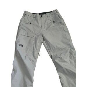 The North Face mens Light Gray Waterproof  Dry Vent Snow Pants
